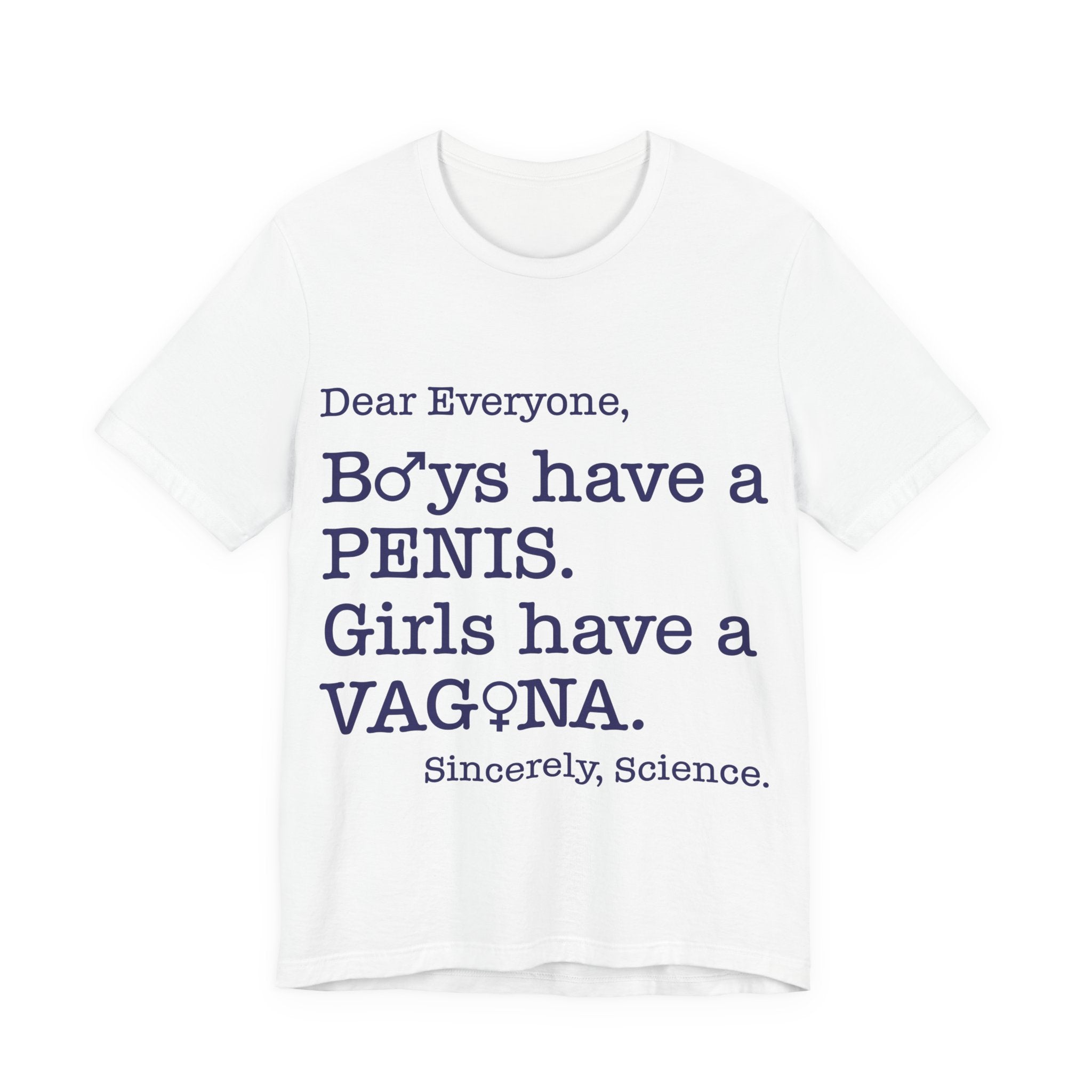 Science Humor Tee - Unisex Short Sleeve Shirt, Funny Science Gift, Educational Apparel, LGBTQ+ Pride Shirt, Gender Identity T-Shirt