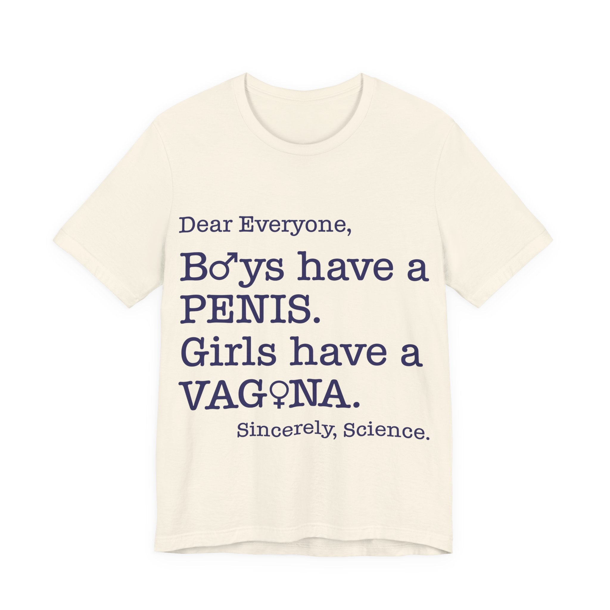 Science Humor Tee - Unisex Short Sleeve Shirt, Funny Science Gift, Educational Apparel, LGBTQ+ Pride Shirt, Gender Identity T-Shirt