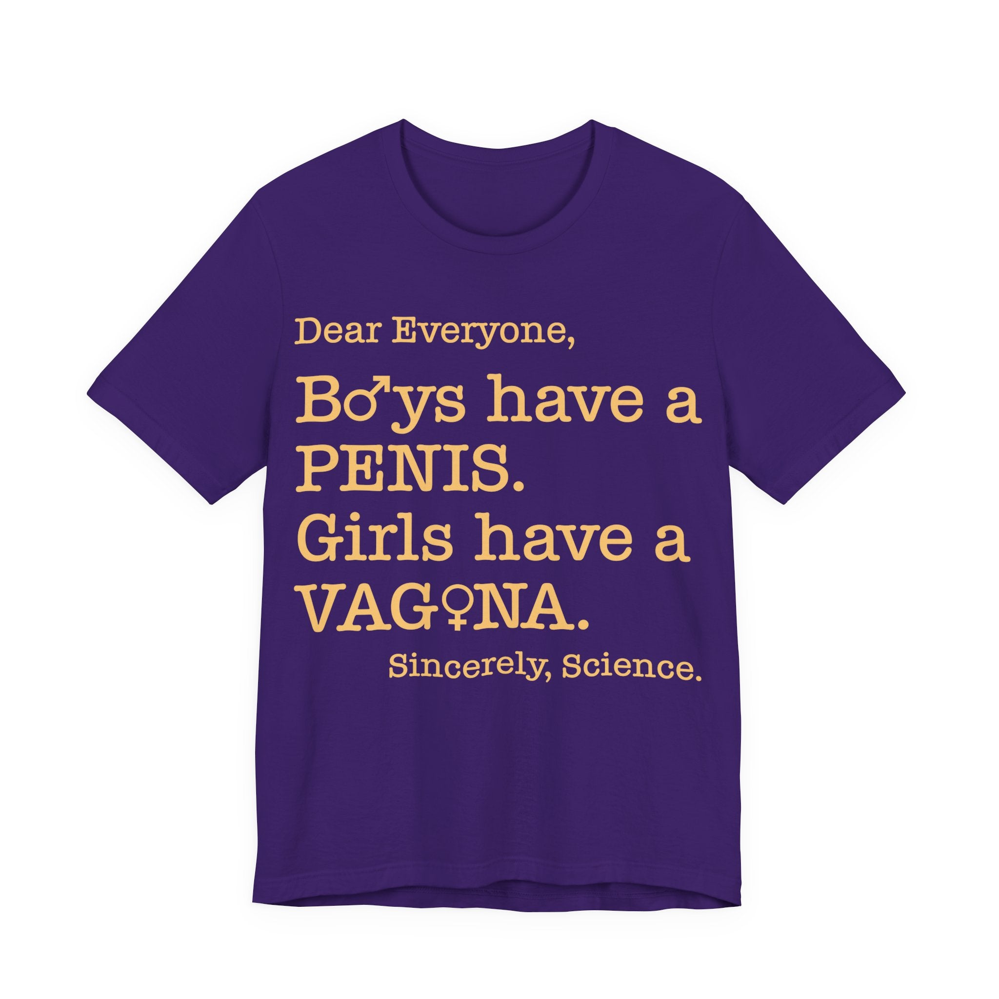 Science-Themed Unisex Tee - Celebrate Diversity, Gender Awareness T-Shirt, Educational Gift, LGBTQ+ Pride, Science Humor
