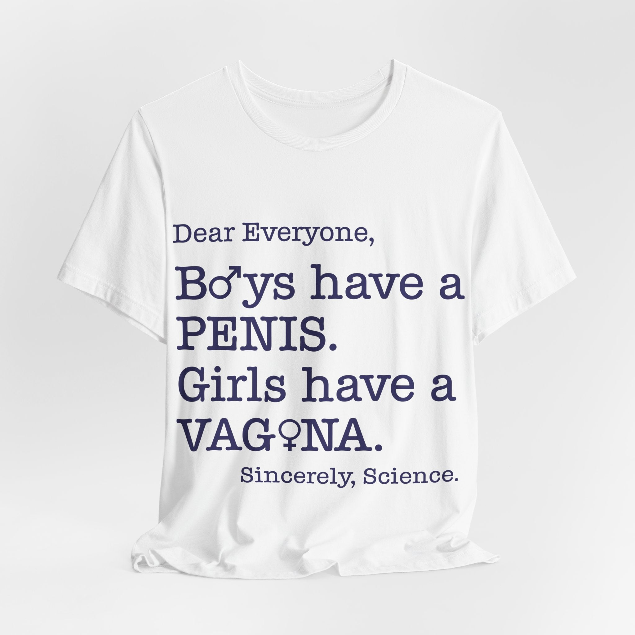 Science Humor Tee - Unisex Short Sleeve Shirt, Funny Science Gift, Educational Apparel, LGBTQ+ Pride Shirt, Gender Identity T-Shirt