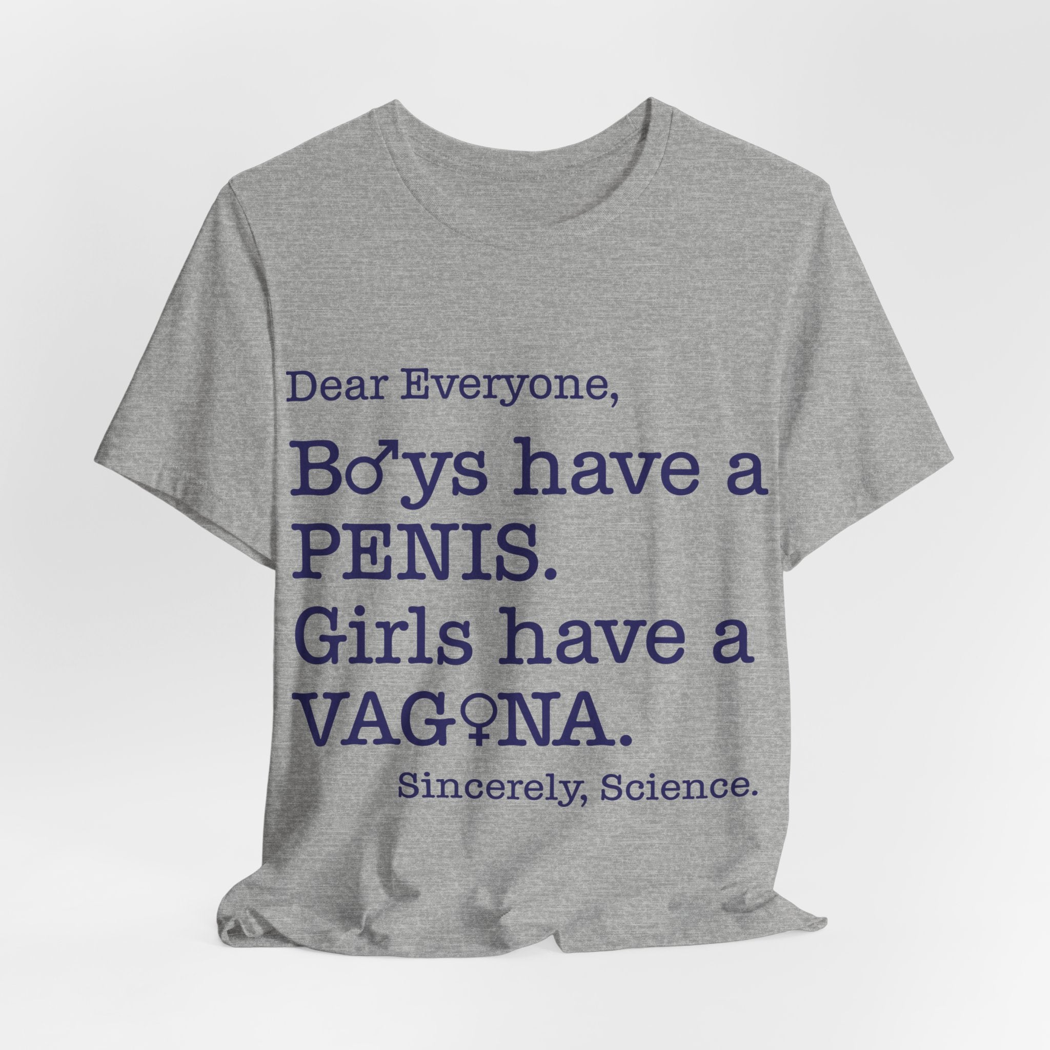 Science Humor Tee - Unisex Short Sleeve Shirt, Funny Science Gift, Educational Apparel, LGBTQ+ Pride Shirt, Gender Identity T-Shirt
