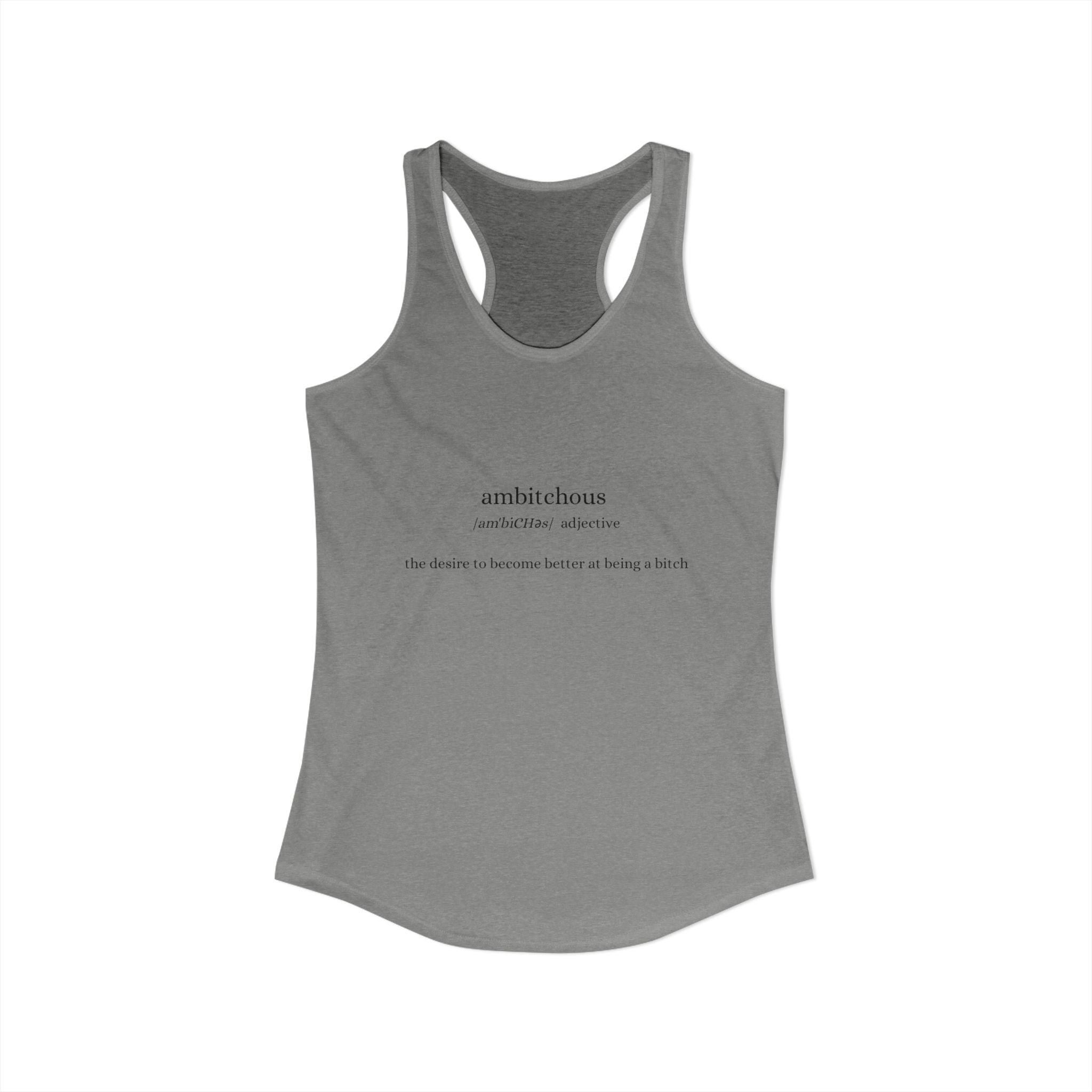 Motivational Tank Top for Women, Activewear Tank, Inspirational Gym Shirt, Workout Clothing, Summer Fitness Wear