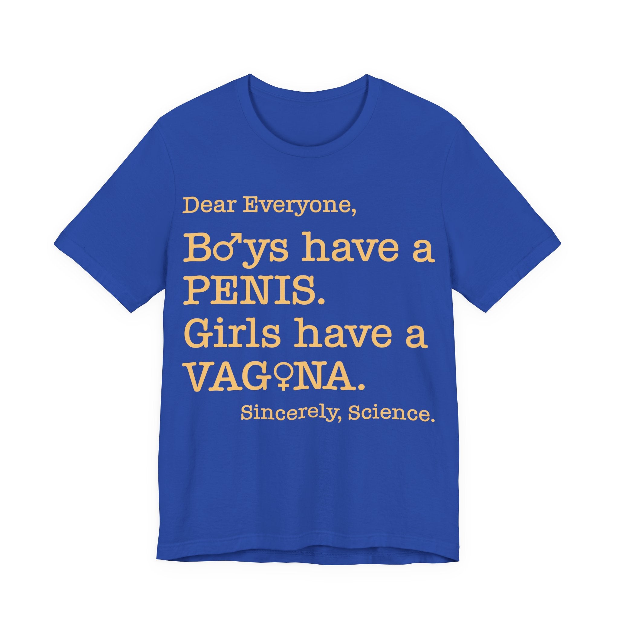 Science-Themed Unisex Tee - Celebrate Diversity, Gender Awareness T-Shirt, Educational Gift, LGBTQ+ Pride, Science Humor