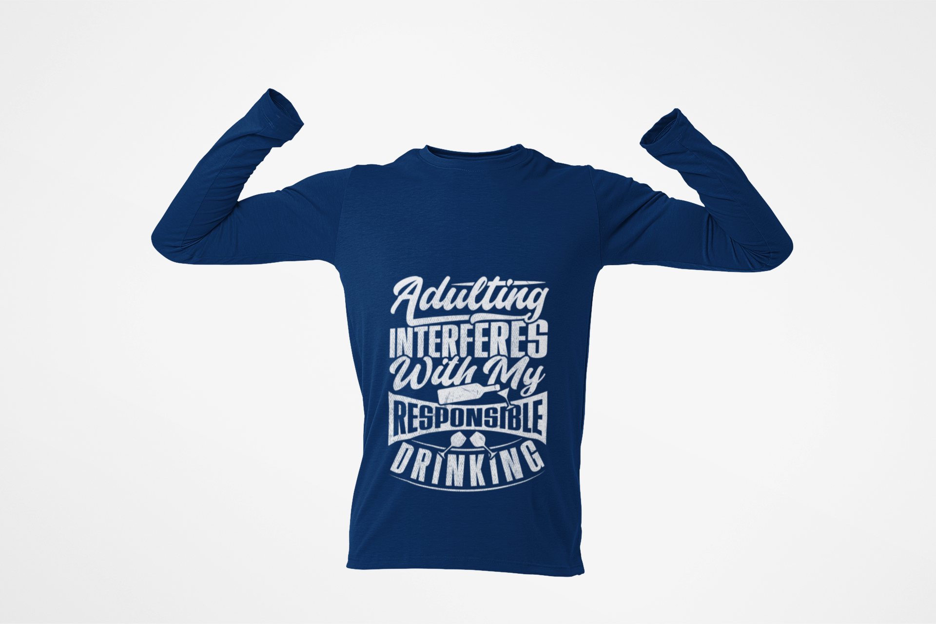 Adulting Interferes Unisex Jersey Long Sleeve Tee