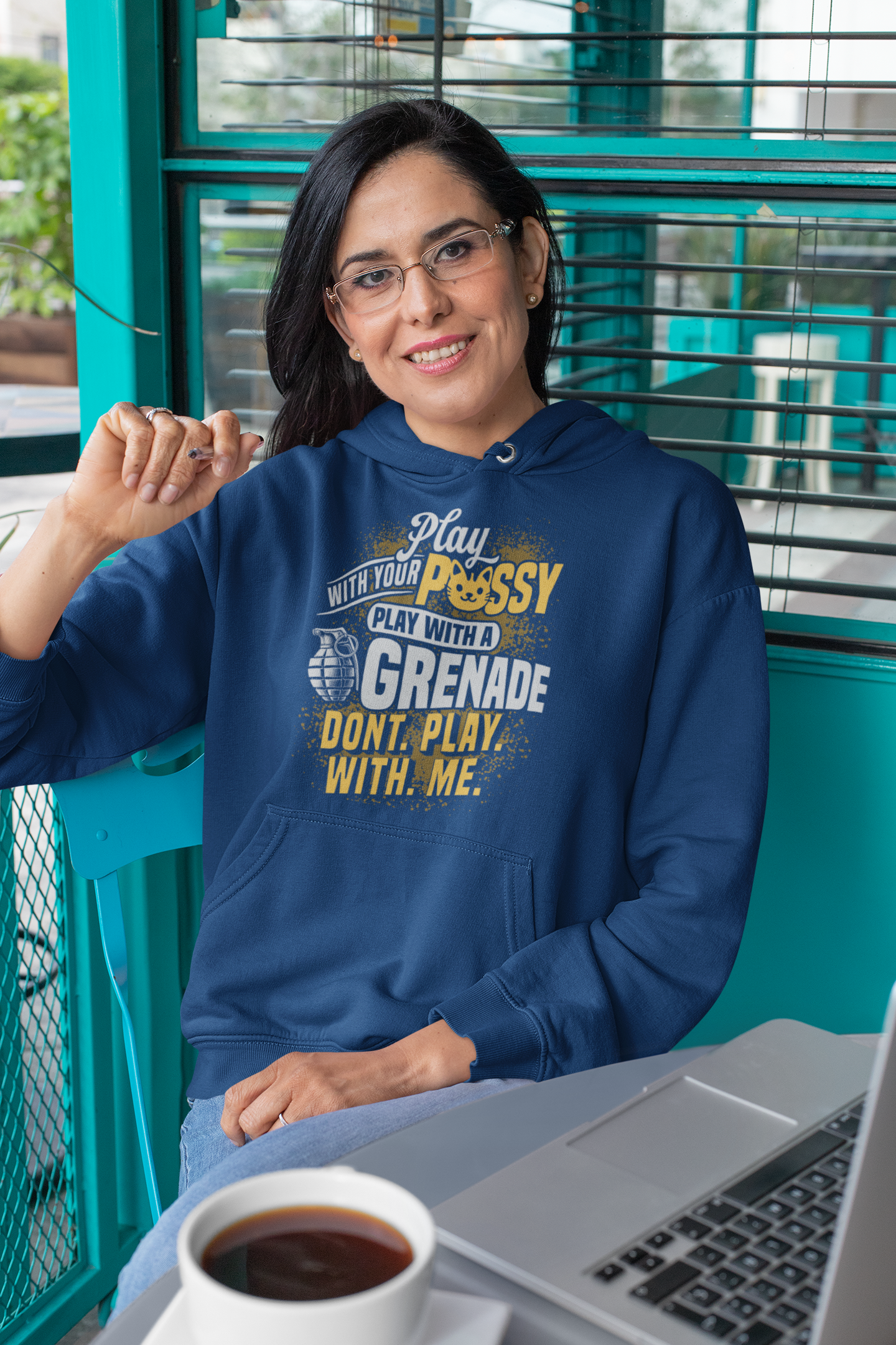 Play with Unisex Sponge Fleece Hoodie