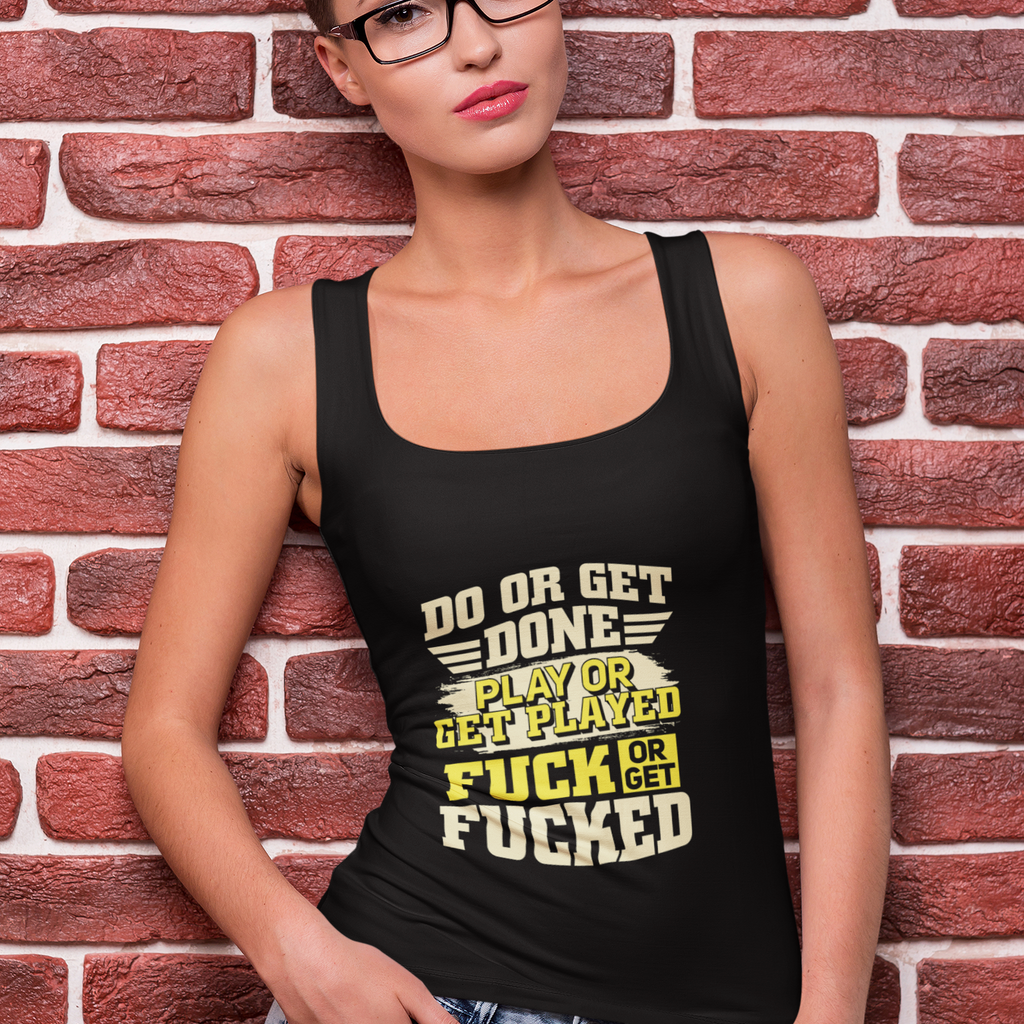 Do or Get Women’s Flowy Scoop Muscle Tank